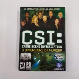 CSI: 3 Dimensions of Murder - PC (Sealed)