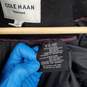 Wm COLE HAAN Signature *No belt* Black Wide Hood Wool Polyester Rayon Blend Coat Sz 4 image number 4