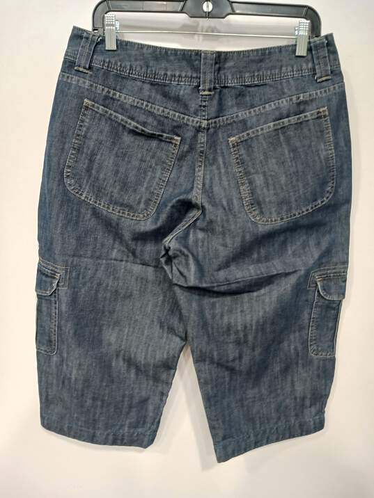 Riders by Lee Women's Denim Cargo Shorts Size 12M image number 4