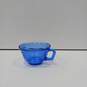 Set of 6 Hazel Atlas Moderntone Cobalt Blue Depression Glass Cups image number 4