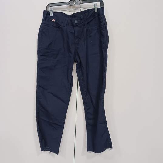Carhart Women's Blue Cargo Pants Size 10R image number 1