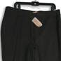 NWT Philosophy Womens Gray Flat Front Tapered Pull-On Ankle Pants Size 2X image number 3