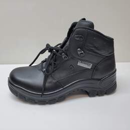 Haix Airpower P7 Men 8.5M Shoes Black Sun Reflect Leather Tactical High Boots Sz 8.5 alternative image