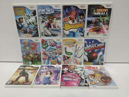 Bundle of 12 Assorted Wii Video Games