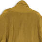 Mens Gold Long Sleeve Double Breasted Button Front Cardigan Sweater Sz 4XL image number 4