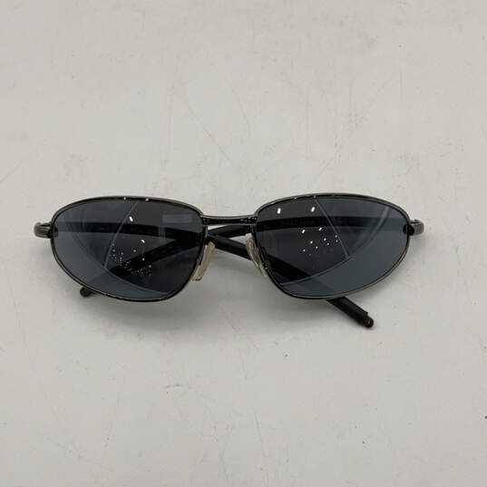 Mens KC 8114 Black Gray Polarized Lens Full Rim Oval Sunglasses image number 1