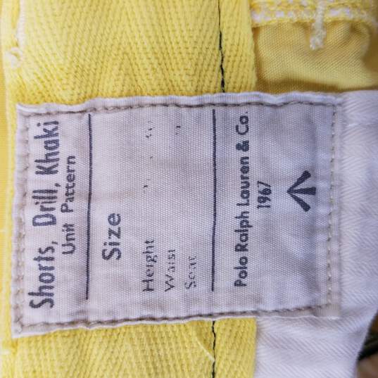 Ralph Lauren Men Yellow Shorts 30 image number 4