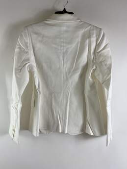 Liz Claiborne Women White Blazer Jacket S NWT alternative image