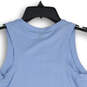 NWT Womens Blue Crew Neck Sleeveless Pullover Tank Top Size XS image number 4