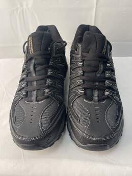 Skechers Mens Gray/Black Sneakers
