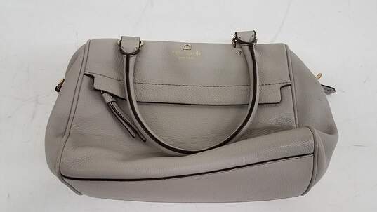 Kate Spade Grey Leather Handbag image number 1