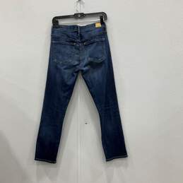 Citizens of Humanity Womens Blue Medium Wash 5-Pocket Design Straight Jeans 26 alternative image