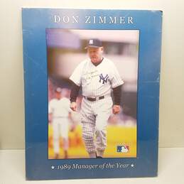 Signed Don Zimmer - New York Yankees Poster