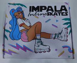 Impala Lightspeed Inline Skates Size Women's 7 Pink W/ Yellow Laces IOB