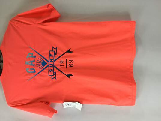 Gap Women Coral Activewear Shirt XXL image number 2