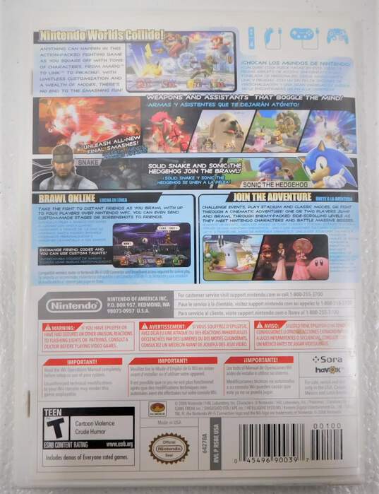 Super Smash Bros. Brawl Nintendo Wii CIB image number 3