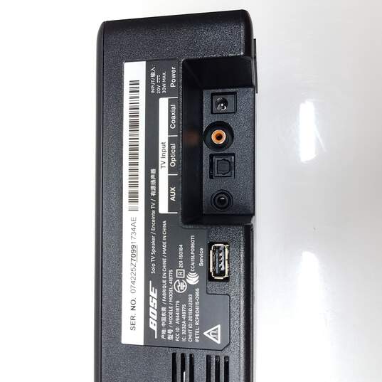 Bose Solo TV Speaker Model 418775 Black