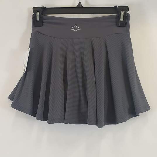 Beyond Yoga Women Grey Active Skirt S NWT image number 2