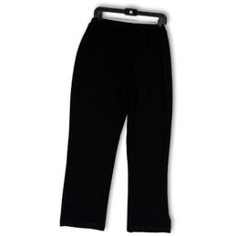 Womens Black Elastic Waist Straight Leg Pull-On Sweatpants Size 12/14 alternative image