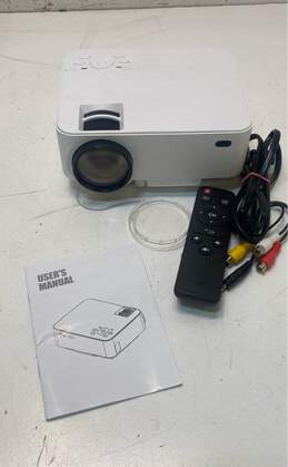 ROHS White Video Projector with Remote Control