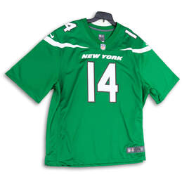 Mens Green On Field New York Jets Sam Darnold #14 Football Jersey Size 3XL