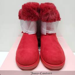 Juicy Couture JC-King Red Women's Winter Boots Size 8 alternative image