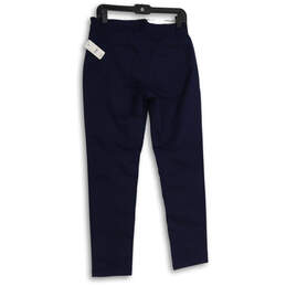 NWT Womens Navy Blue Denim Dark Wash 5-Pocket Design Skinny Jeans Size 6 alternative image