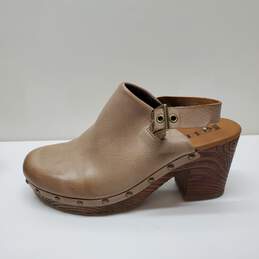 Kork Ease Darby Clogs Leather Studded Slingback Womens Shoes Sz 7 alternative image