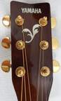 Yamaha Brand FX335 Wooden Acoustic Electric Guitar w/ Hard Case image number 5