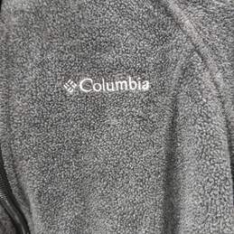Columbia Women's Gray Full Zip Mock Neck Fleece Jacket Size XS alternative image