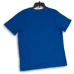 Womens Blue Crew Neck Short Sleeve Pullover T-Shirt Size Large alternative image