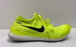 Nike Knit Running Shoes Neon Yellow 7