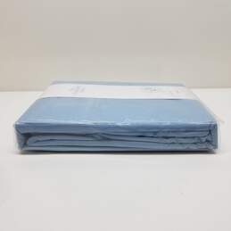 The Company Store 100% Cotton Percale Sheet Set Porcelain Blue alternative image
