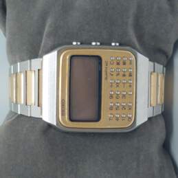 Seiko C153-5007 Two Toned Vintage Calculator Watch alternative image