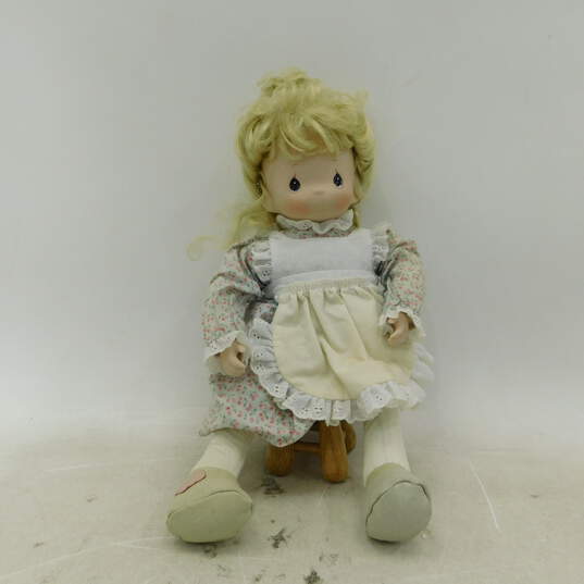 1994 The Hamilton Collection Precious Moments 'Tell Me The Story Of Jesus' Doll IOB image number 6