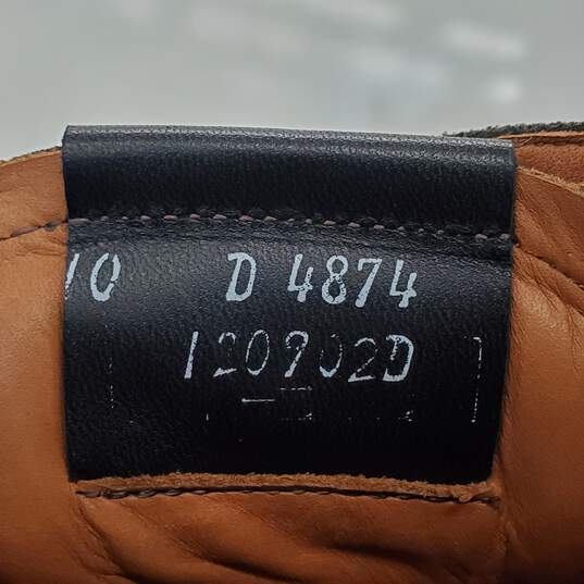Allen Edmonds Black Leather Weatherproof Lace Up Boots Men's Size 10 image number 6