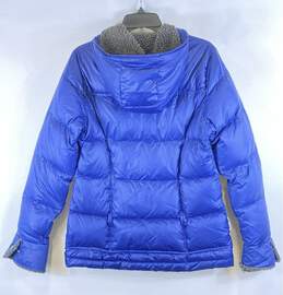 Ugg Australia Womens Blue Pockets Long Sleeve Hooded Full Zip Puffer Jacket Sz S alternative image