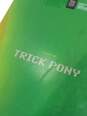 Burton Trick Pony Green/Yellow/Orange Tie-Dye Snowboard W/Bindings image number 5