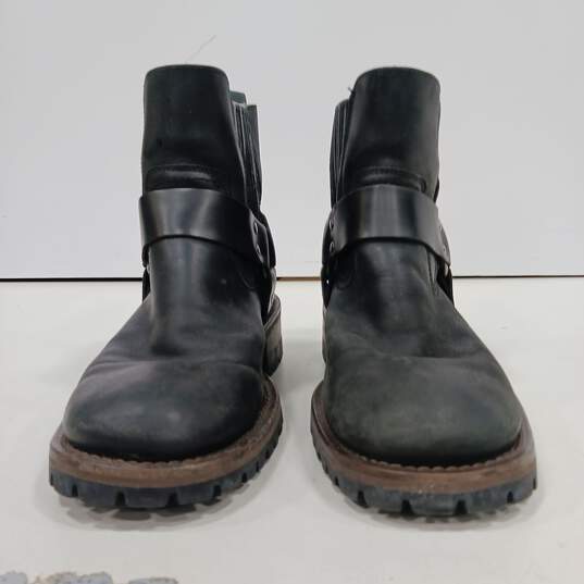 Women's Black GBX Heeled Boots Size 8.5 image number 4