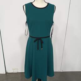 Tommy Hilfiger Green Sleeveless Sheath Dress Women's Size 10