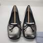 Aerosoles Women's Catalina Graphite Silver Faux Leather Flats Size 9.5M image number 2