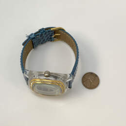 Designer Joan Rivers Blue Adjustable Leather Strap Analog Wristwatch alternative image