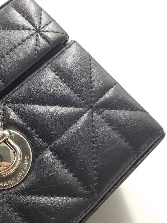 Authentic Marc Jacobs Black Quilted Vanity Trunk Bag image number 7