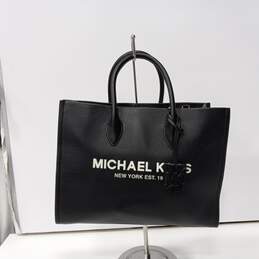 Michael Kors Black Leather Tote