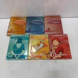 Bundle of Six Shonen Jump Naruto Anime DVD Box Sets