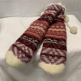 Women's Fuzzy Thick Slipper Winter Socks Size: Medium/Large alternative image