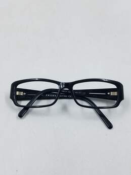 Prada Black Rectangle Eyeglasses