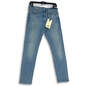 NWT Mens Light Blue Denim 510 Advanced Stretch Skinny Jeans Size 30X30 image number 1