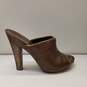 True Religion Leather Stitch Sandals Brown 8 image number 1
