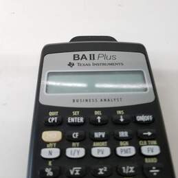 2 Texas Instruments Calculators BA II Plus and Ti Nspire CX Untested
